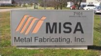 misa metal fabricating inc pleasure ridge park ky 40258|misa metal fabrication louisville ky.